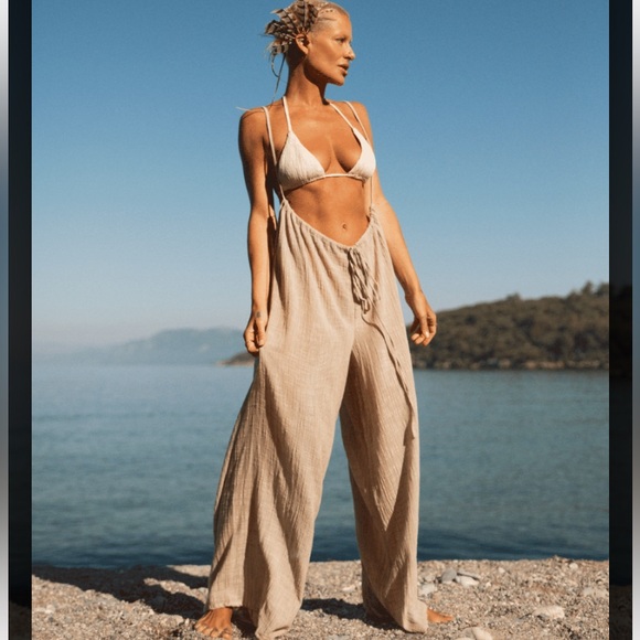 Studio Pants - Amira Suspenders